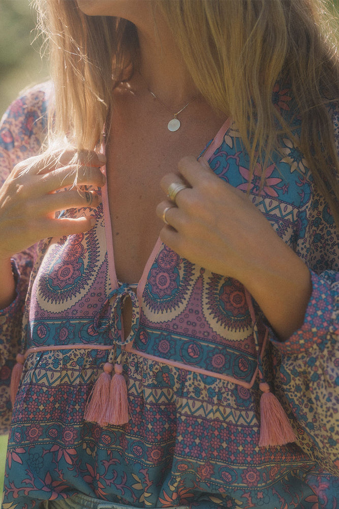 Boho Blossom Blouse