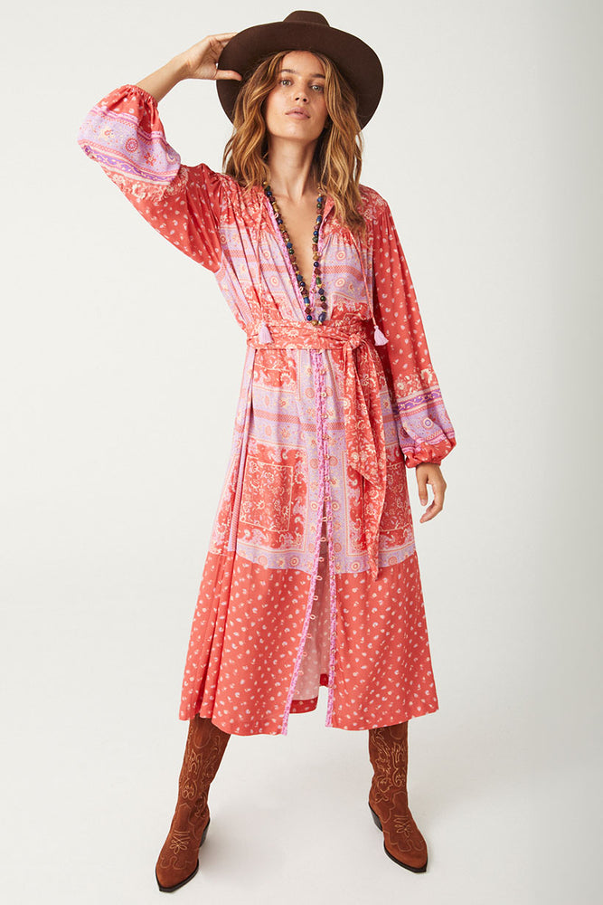 Sunshine Bandit Button Through Dress