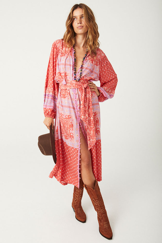 Sunshine Bandit Button Through Dress