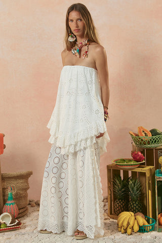 yaya-lace-scarf-mini-dress